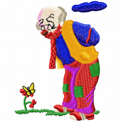 Joker Clowns Embroidery Design 12